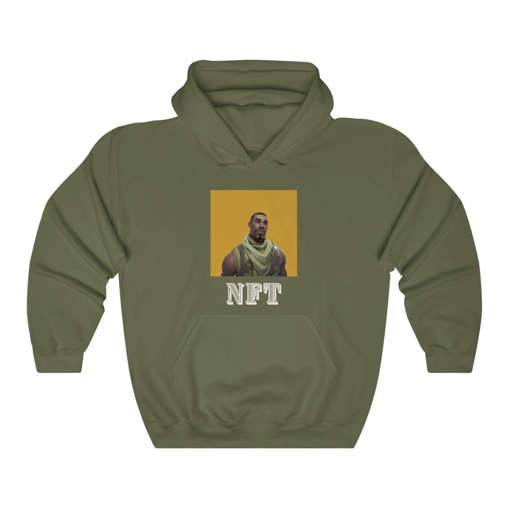 Fortnite Default skin NFT - Unisex Heavy Blendâ„¢ Hooded Sweatshirt