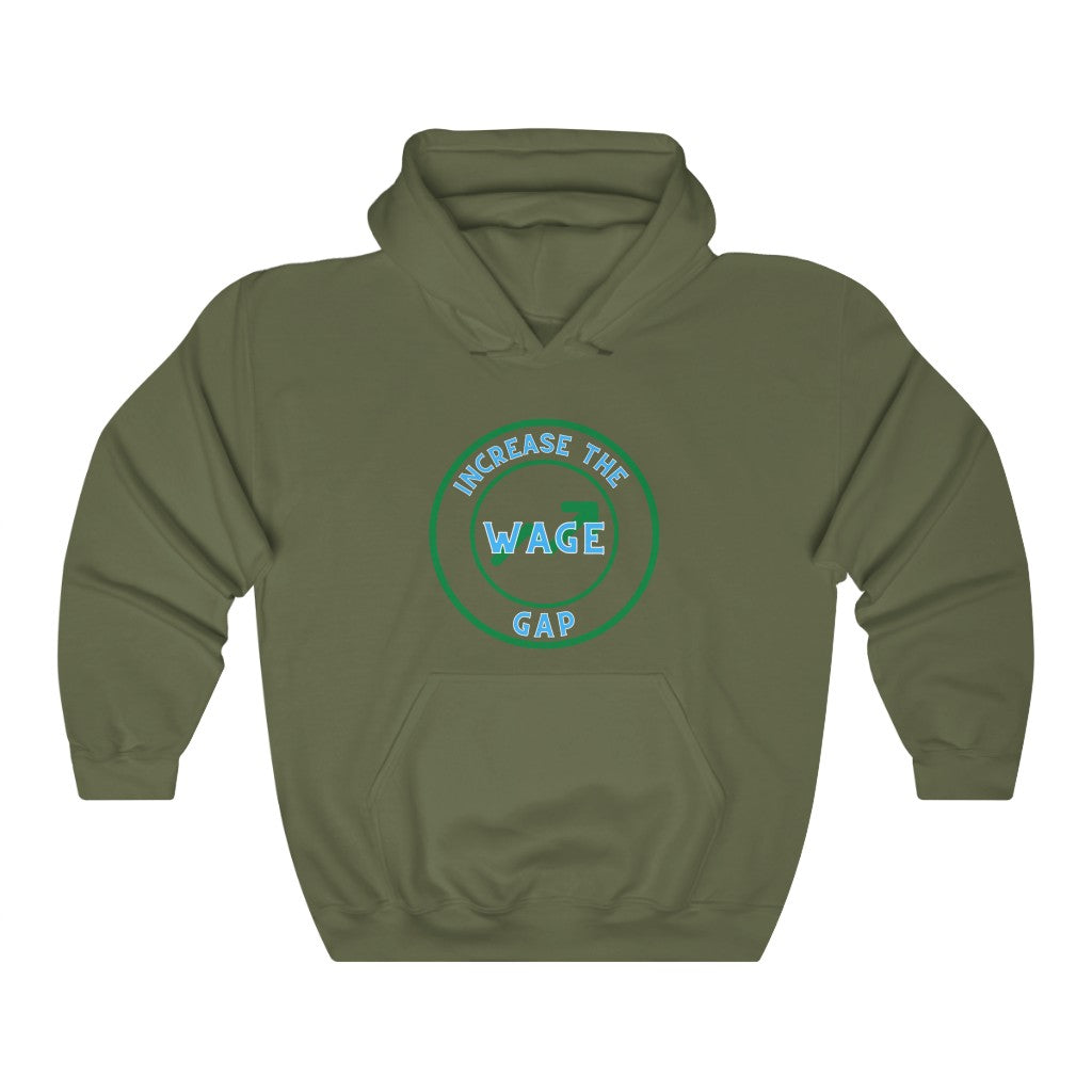 Increase the Wage Gap - Unisex Heavy Blendâ„¢ Hooded Sweatshirt - ALL COLORS - Hot Take