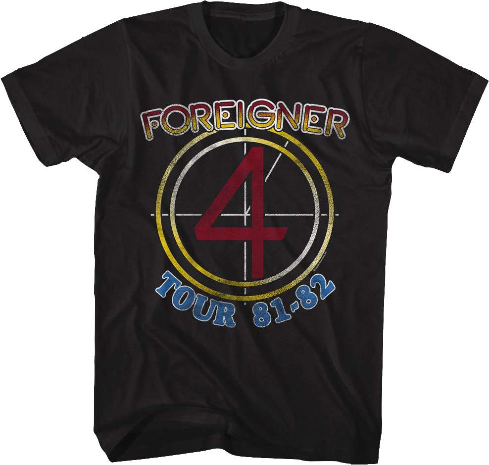 81-82 Tour Foreigner T-Shirt