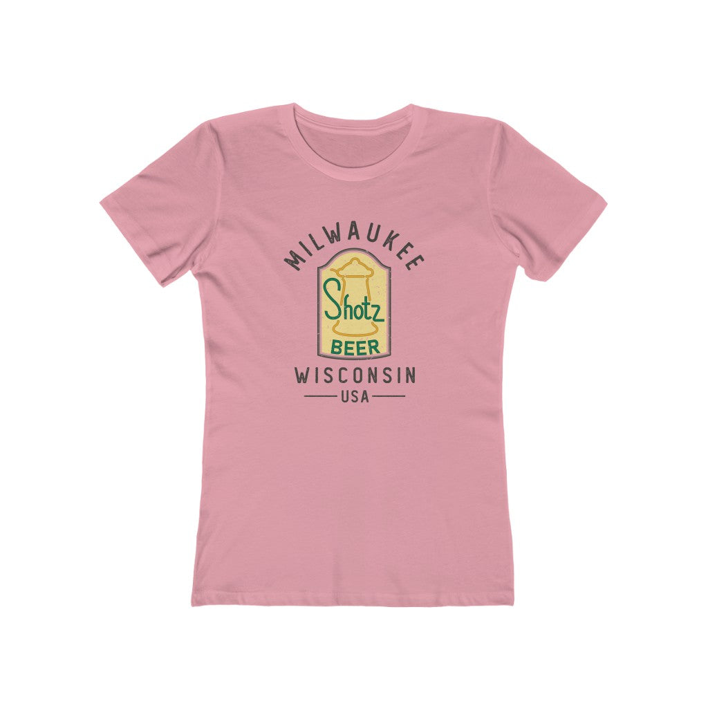 Shotz Beer Women's Boyfriend Tee