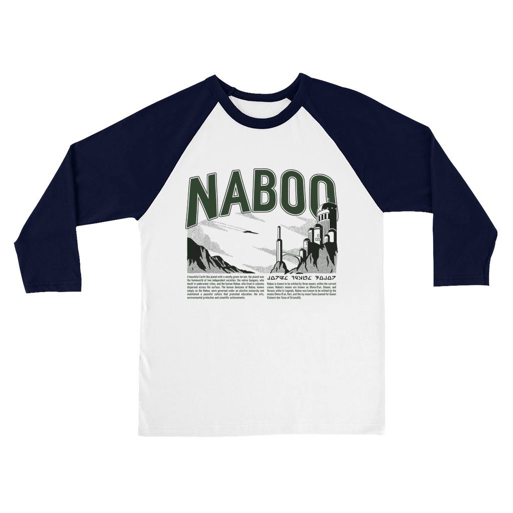 Naboo Vacation Tour Raglan Shirt