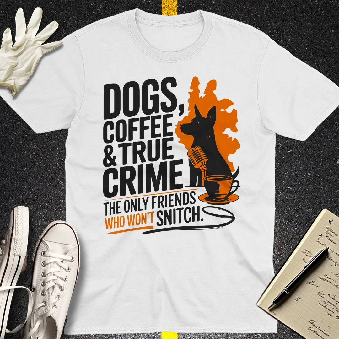 True Crime & Coffee Crew T-Shirt