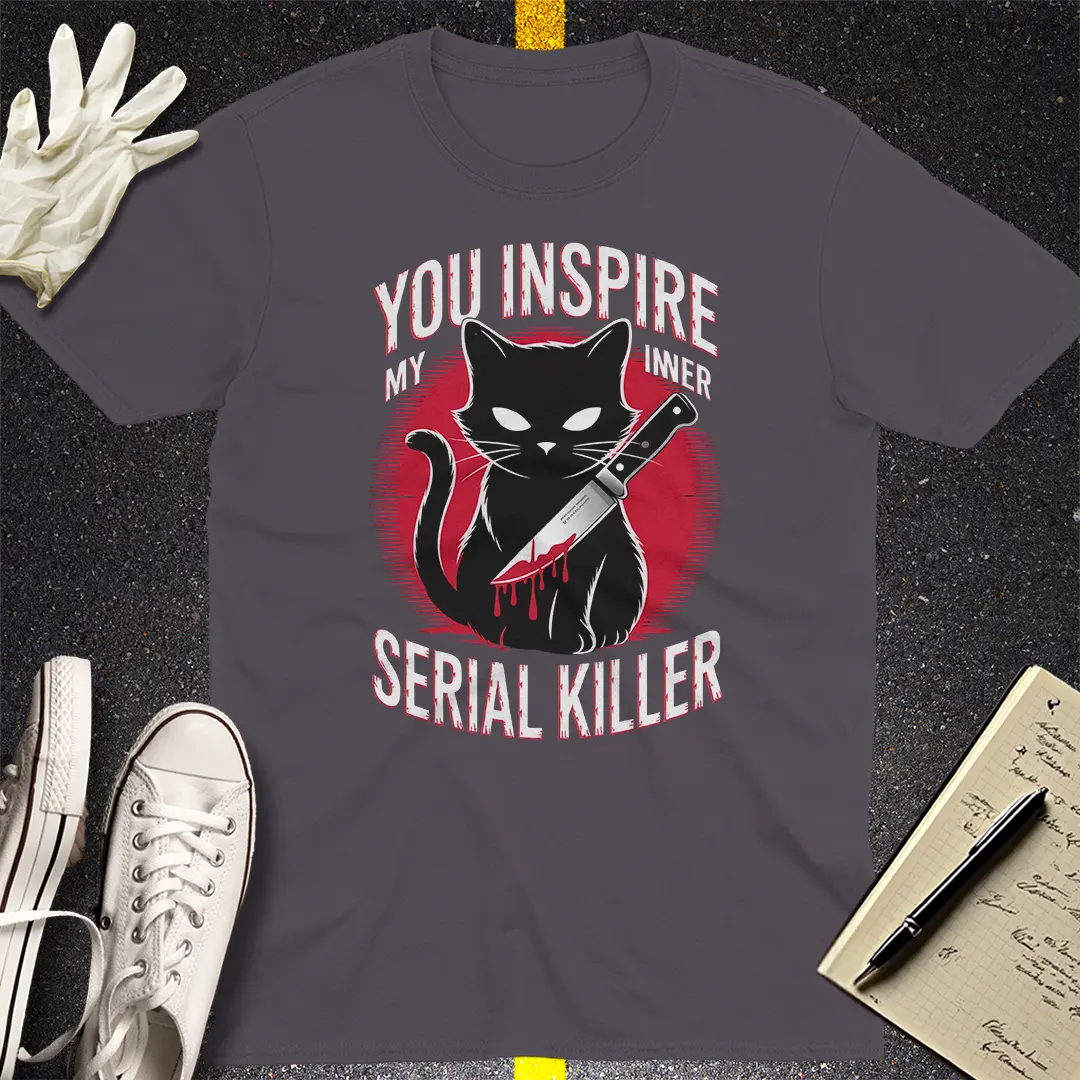 Inner Serial Killer Cat T-Shirt