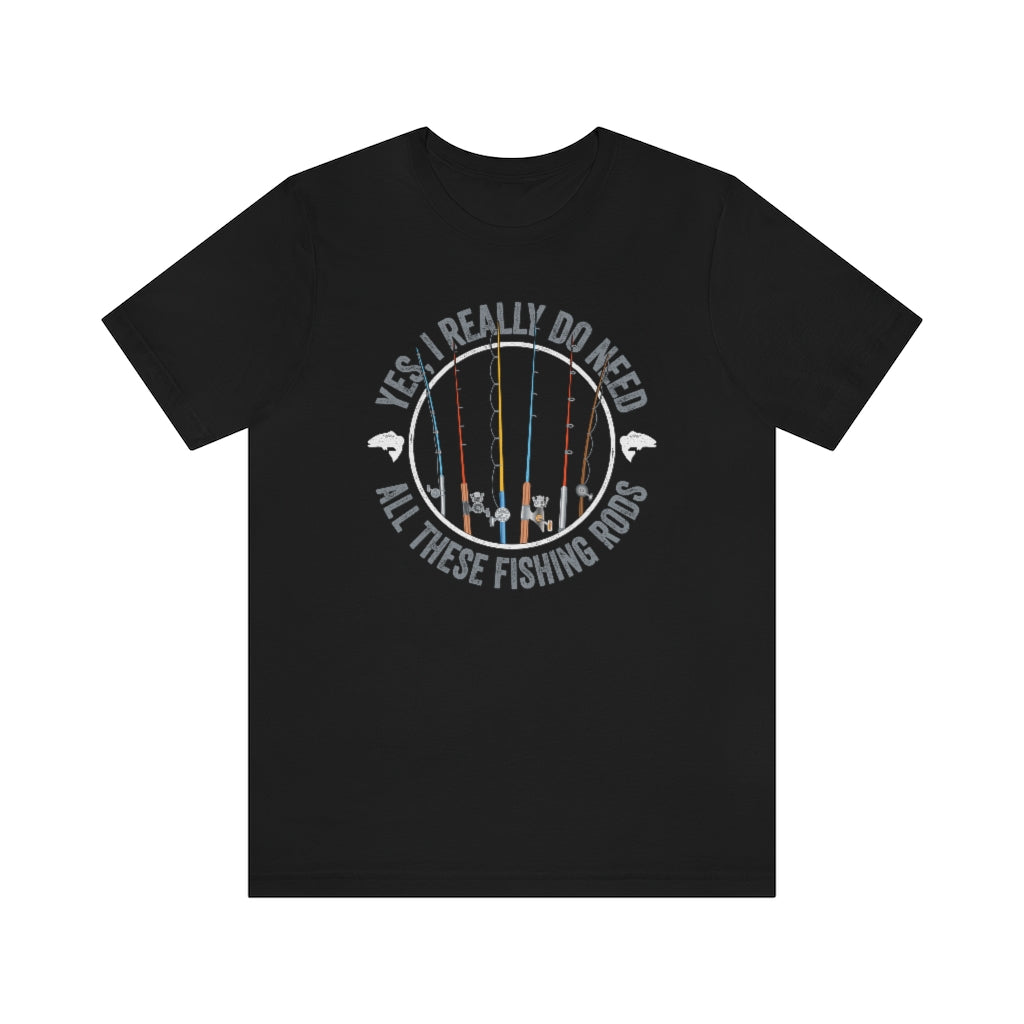 All These Fishing Rods Men's/Unisex Super Soft Tee