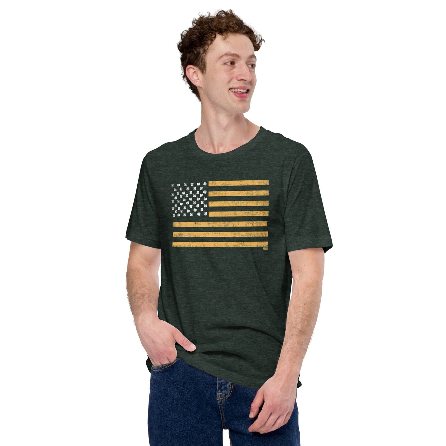Irish American Soft Style T-Shirt
