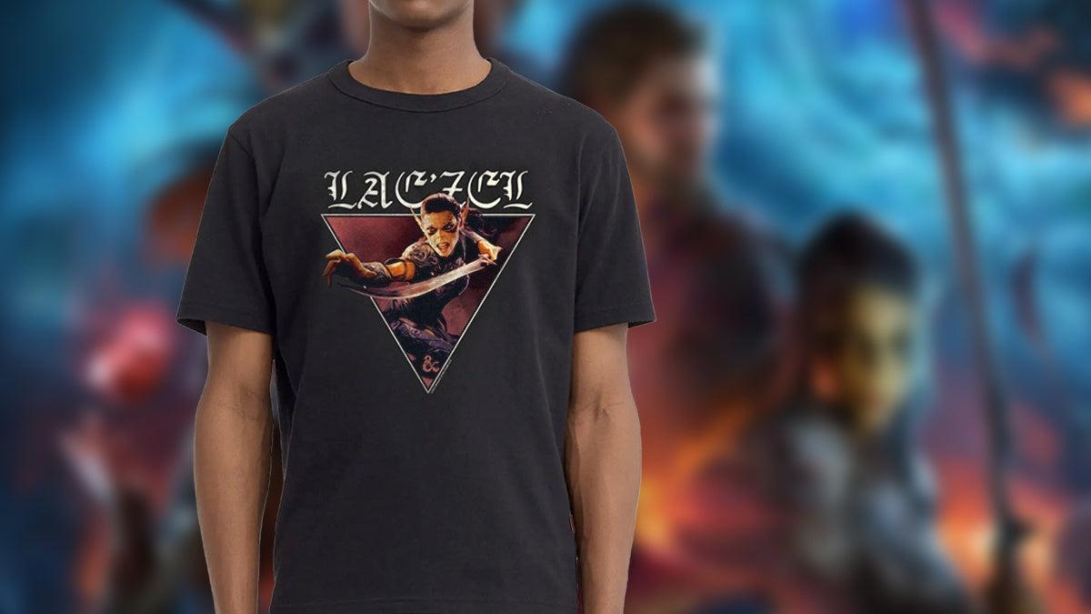 Baldur's Gate 3 - Lae'zel Hero Shot - T-Shirt