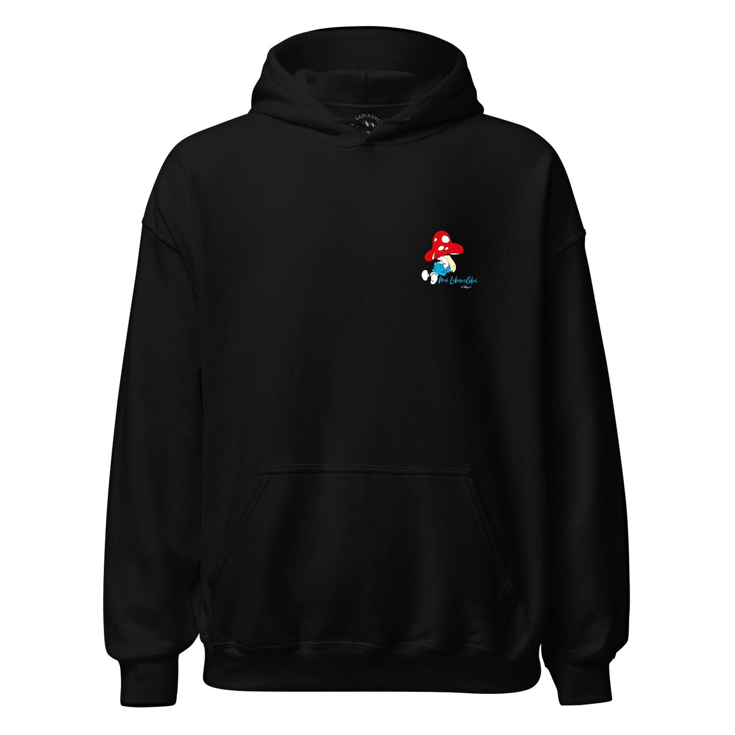 ®Die Schlümpfe Damen Hoodie "Do legst di nieda"