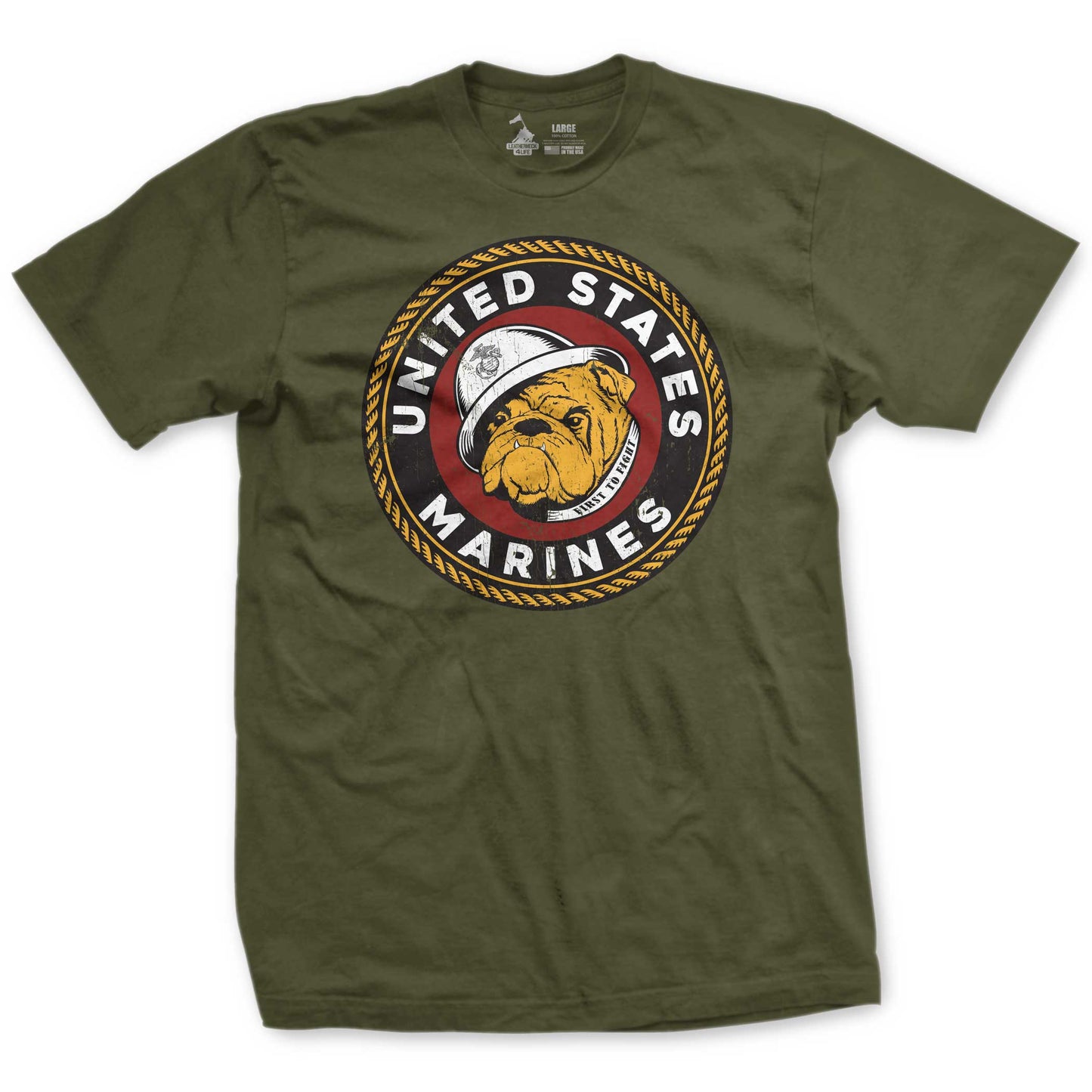 Bulldog Vintage Seal T-Shirt