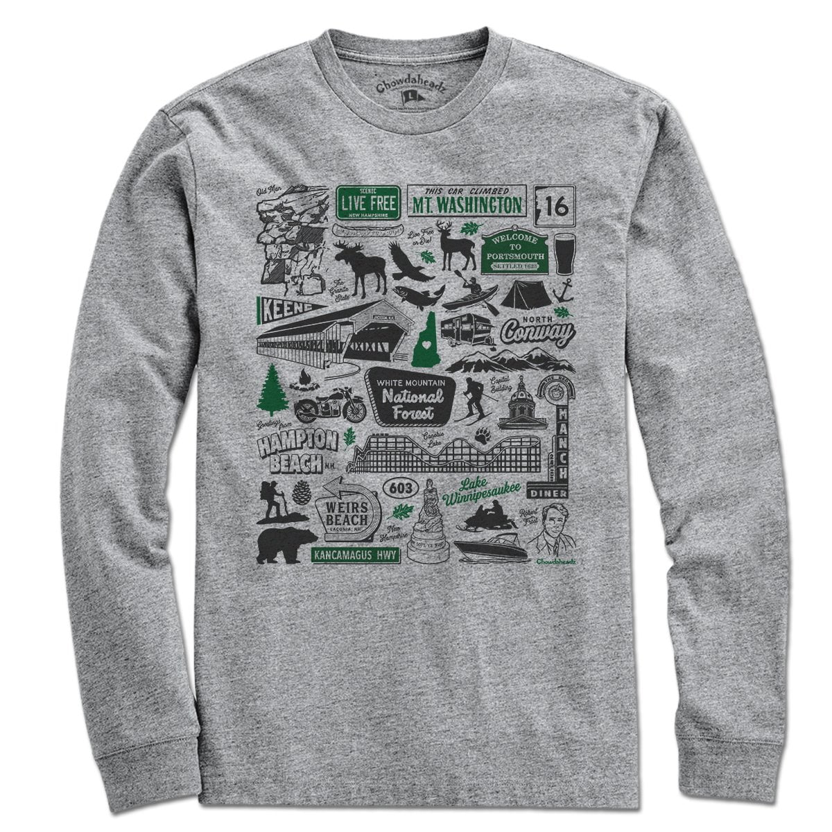 New Hampshire Tourist Attraction T-Shirt