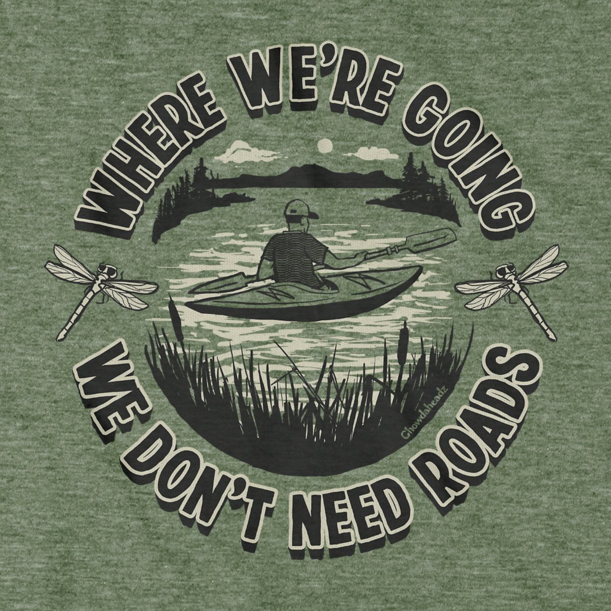 Where We're Going We Don't Need Roads T-Shirt Style001