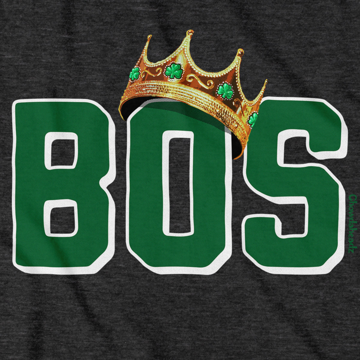 BOS Boston Crowned Basketball Champions Hoodie