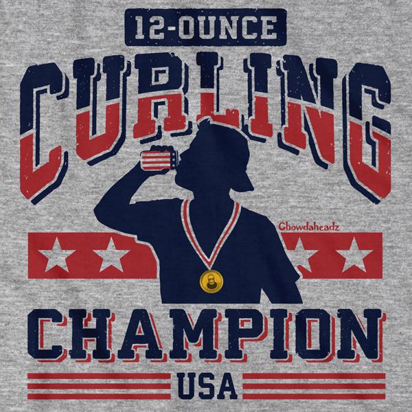 12-Ounce Curling Champion T-Shirt