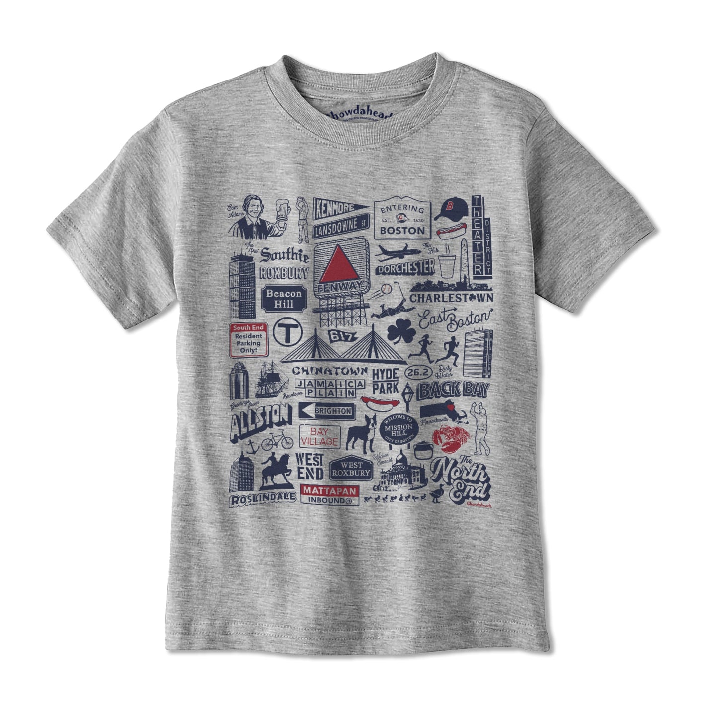 Boston Tourist Attraction Youth T-Shirt