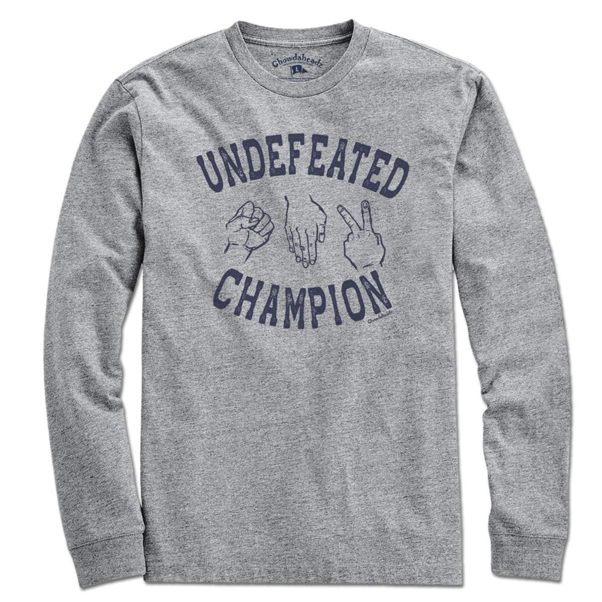 Undefeated Rock Paper Scissors Champion T-Shirt