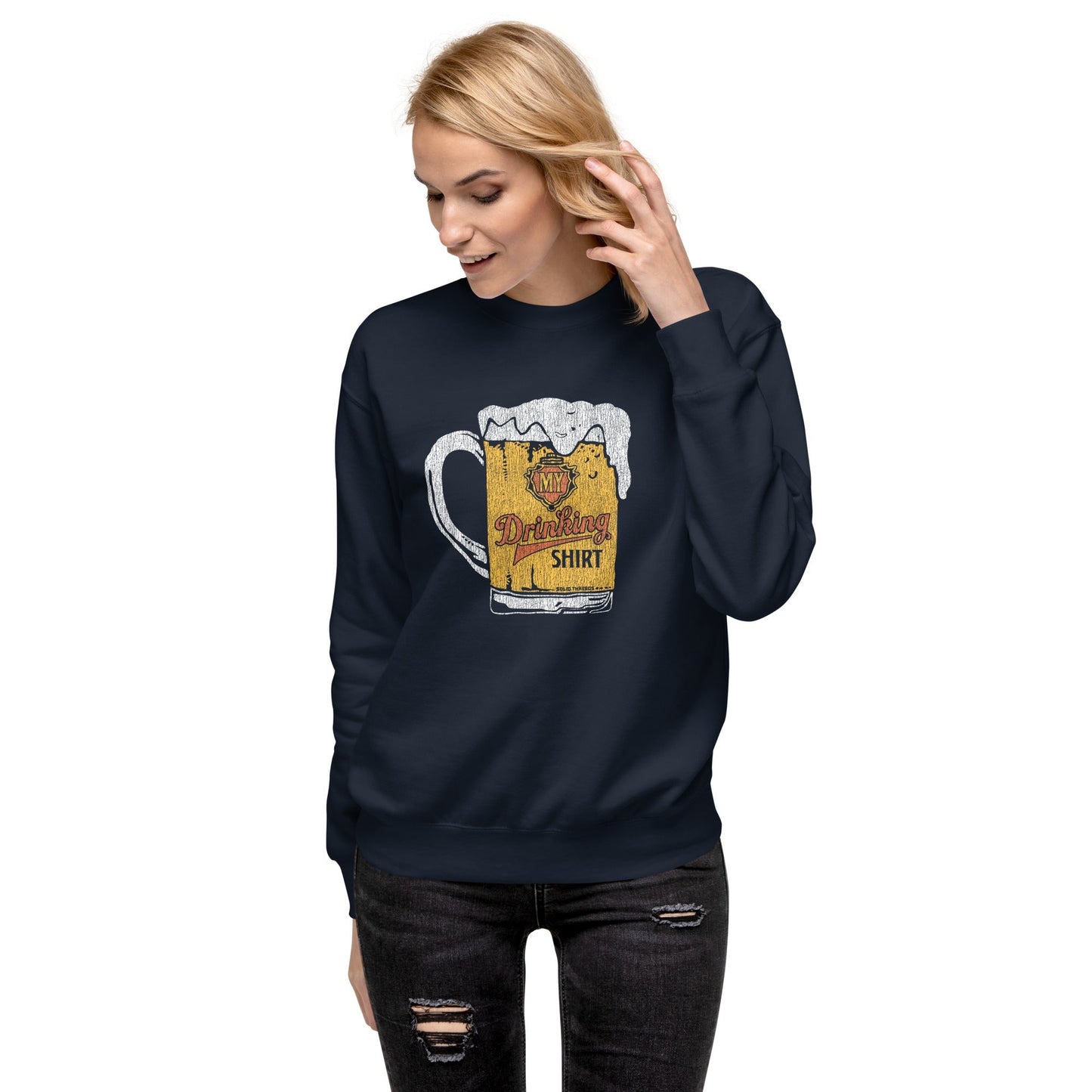 Unisex My Drinking Shirt Classic Fleece Sweatshirt