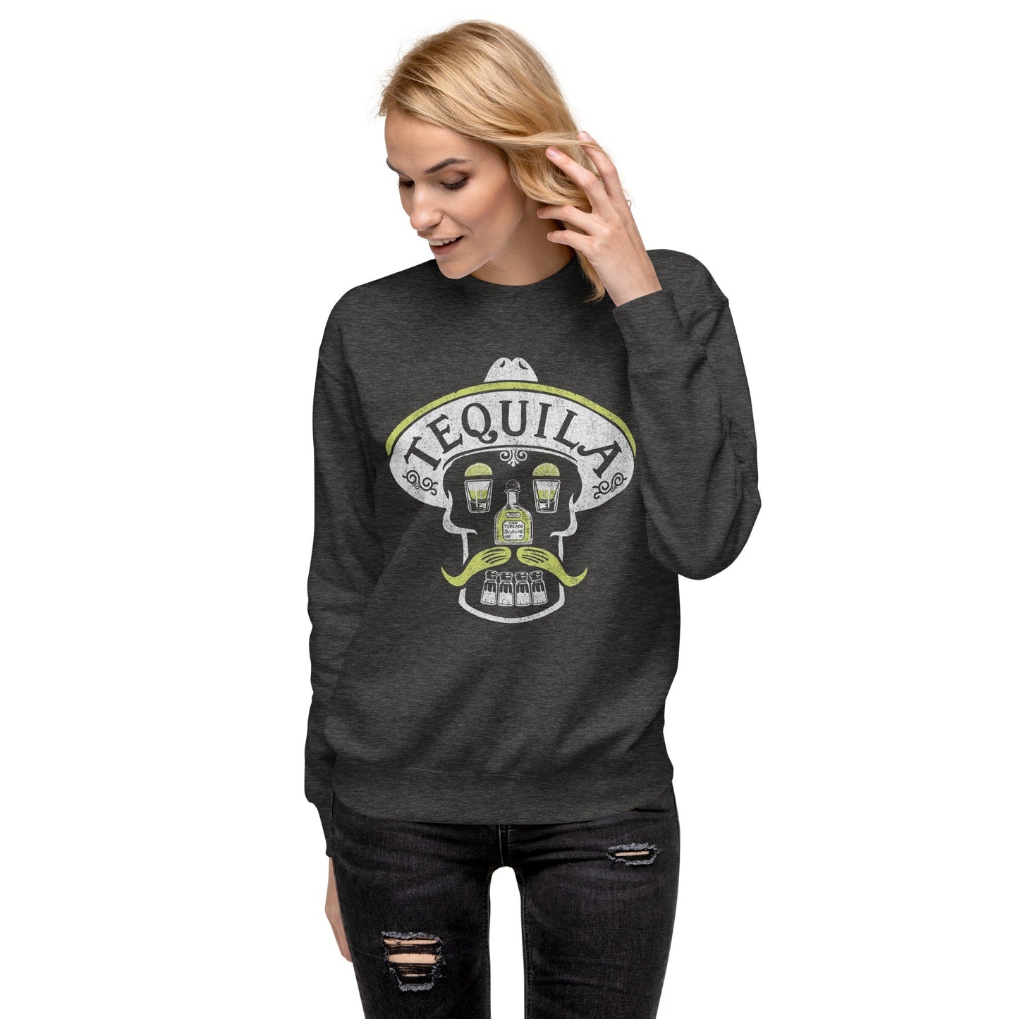 Unisex Tequila Skull Classic Fleece Sweatshirt