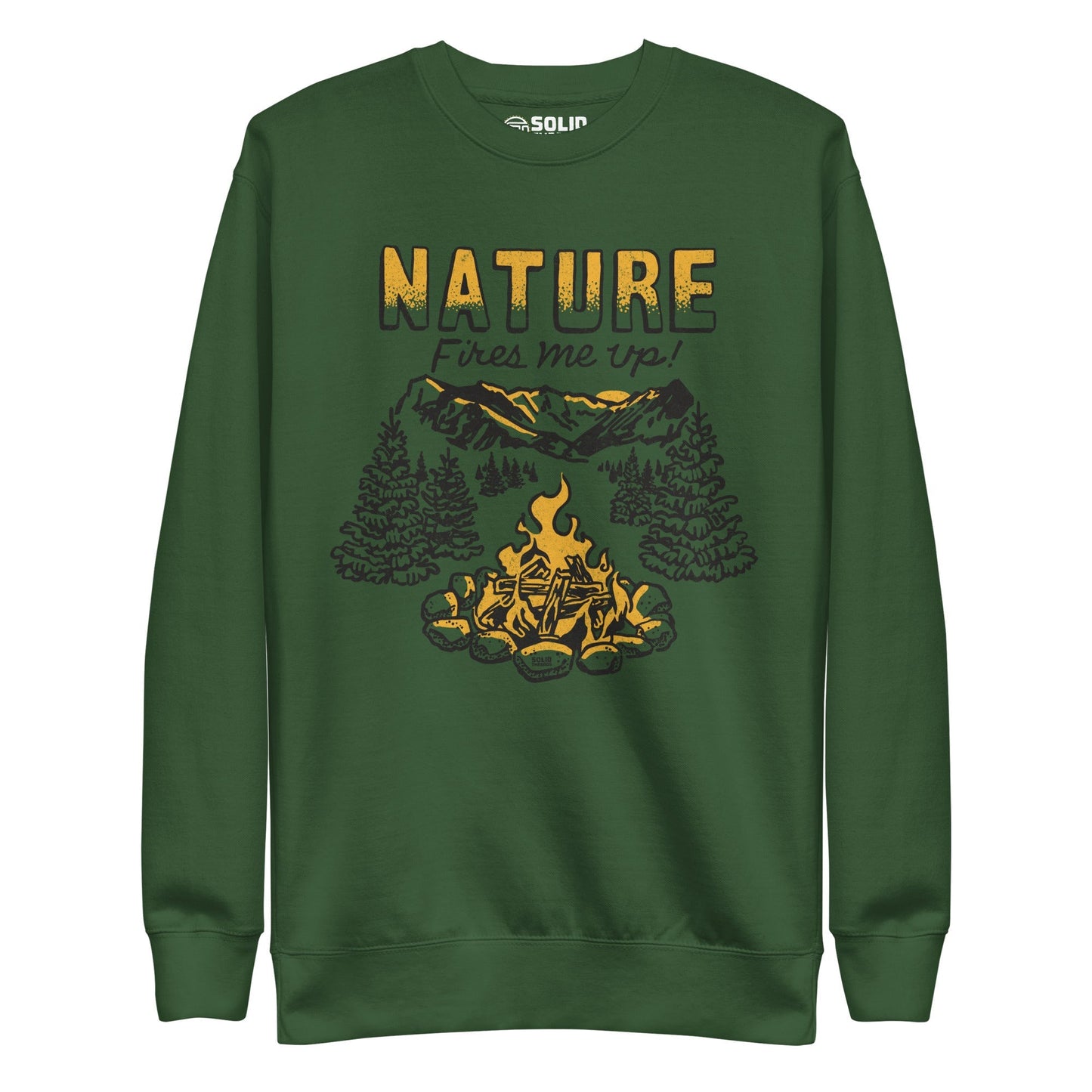 Unisex Nature Fires Me Up Classic Fleece Sweatshirt