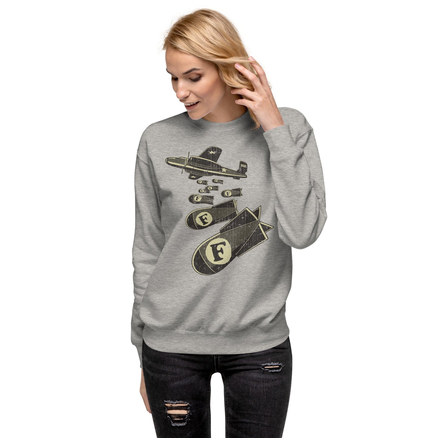 Unisex F Bombs Classic Fleece Sweatshirt