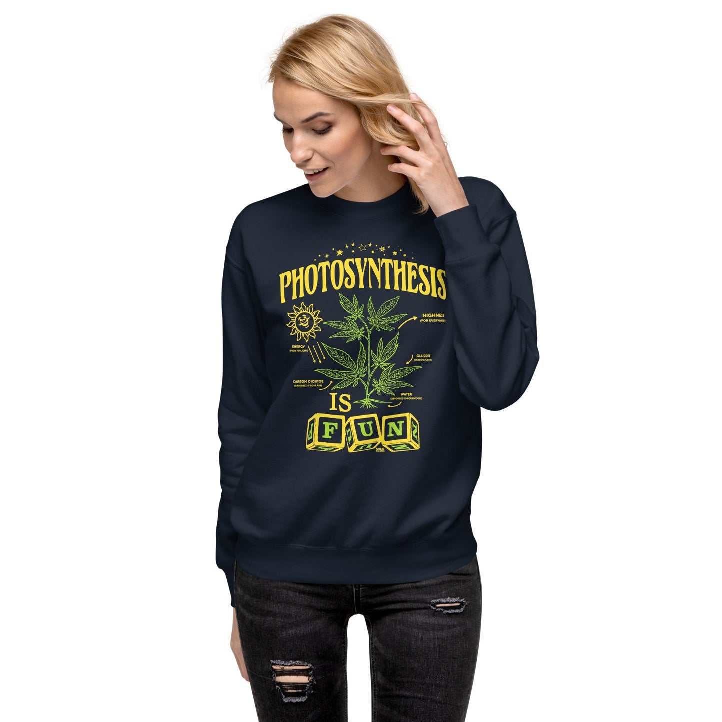 Unisex Photosynthesis is Fun Classic Fleece Sweatshirt