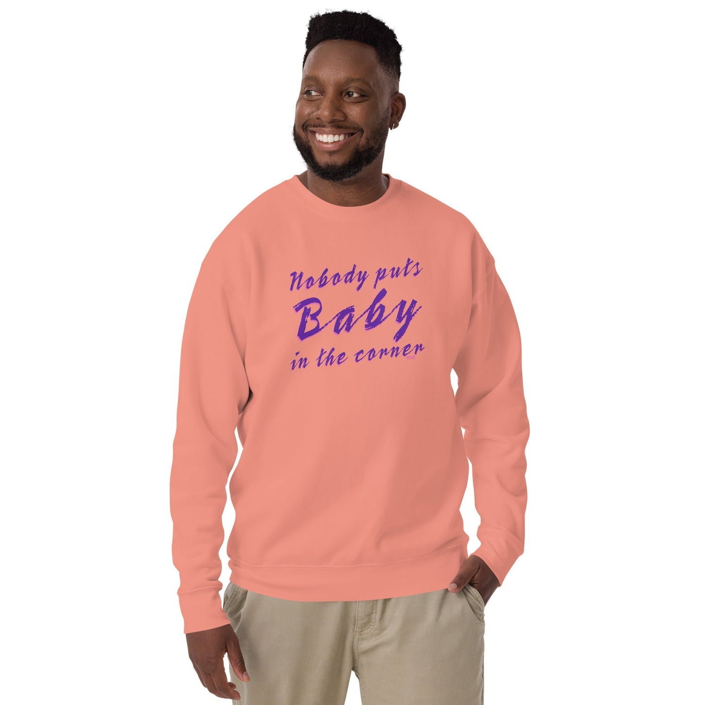 Nobody Puts Baby in the Corner Classic Fleece Sweatshirt