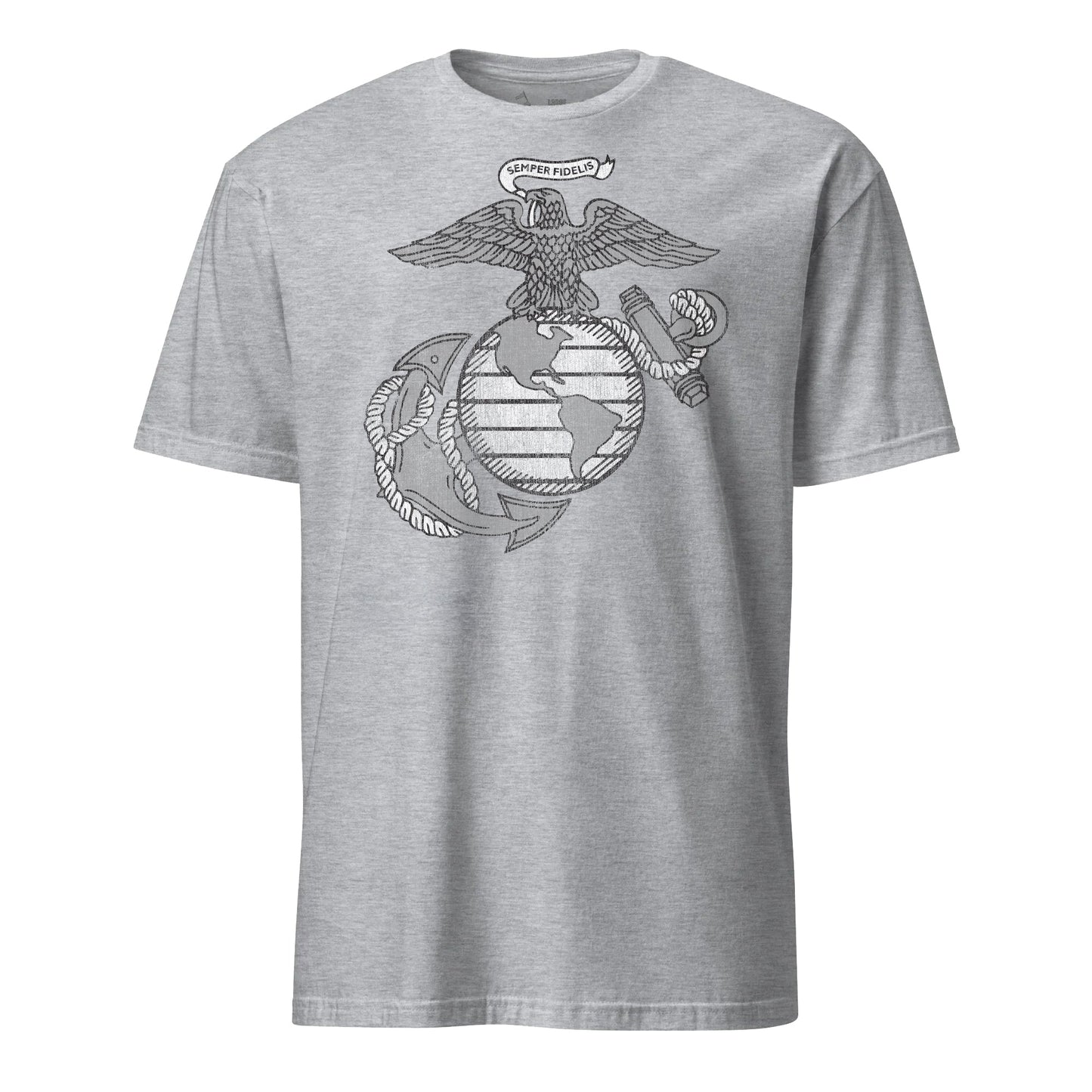 Classic Eagle Globe & Anchor Vintage T-Shirt