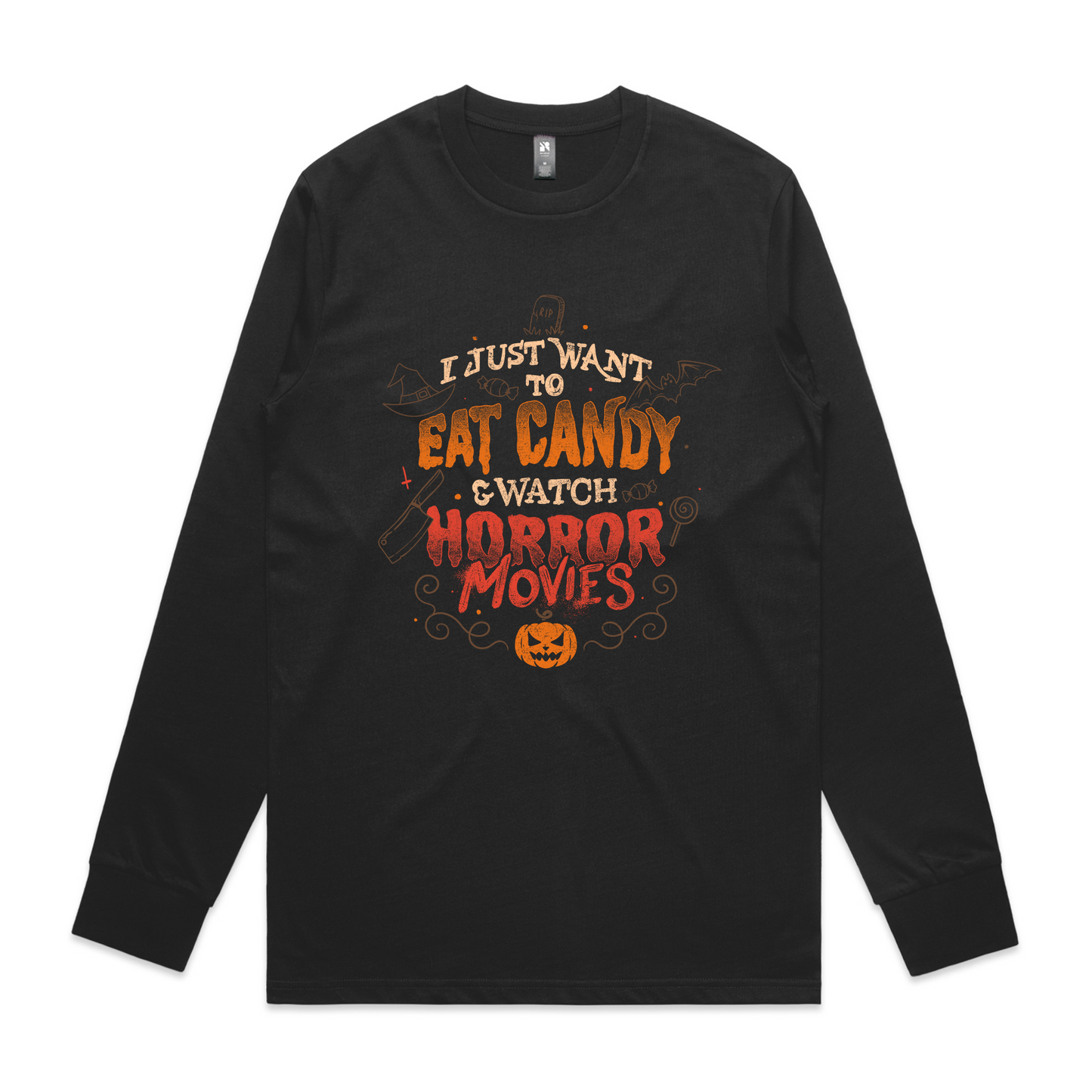Candy & Horror Movies Tee