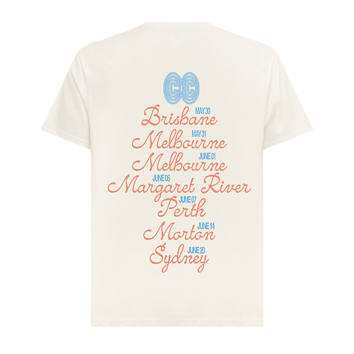 Cloud Control / Bliss Release Tour Tee (White)