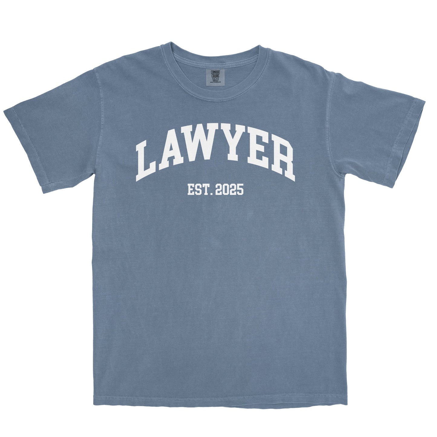 Lawyer Est. 2025 Garment-Dyed Tee