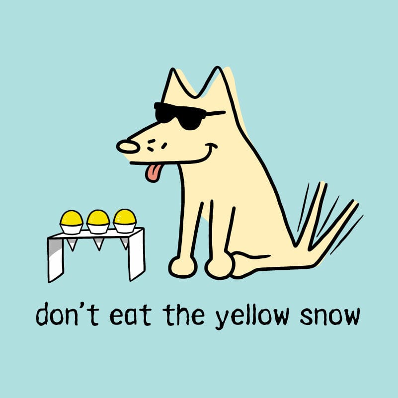 Don't Eat The Yellow Snow - Classic Long-Sleeve T-Shirt