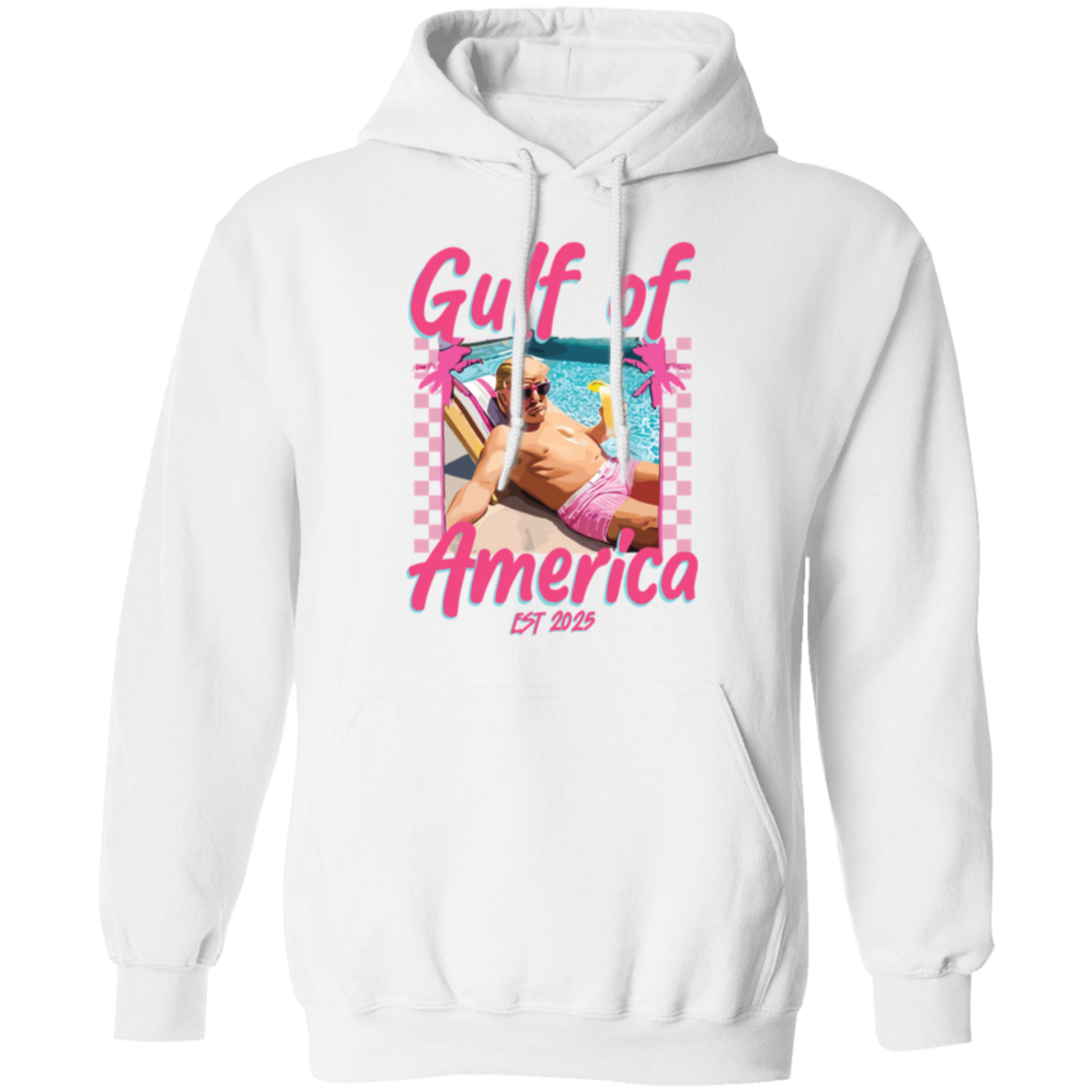 Gulf of America Trump Funny Hoodie