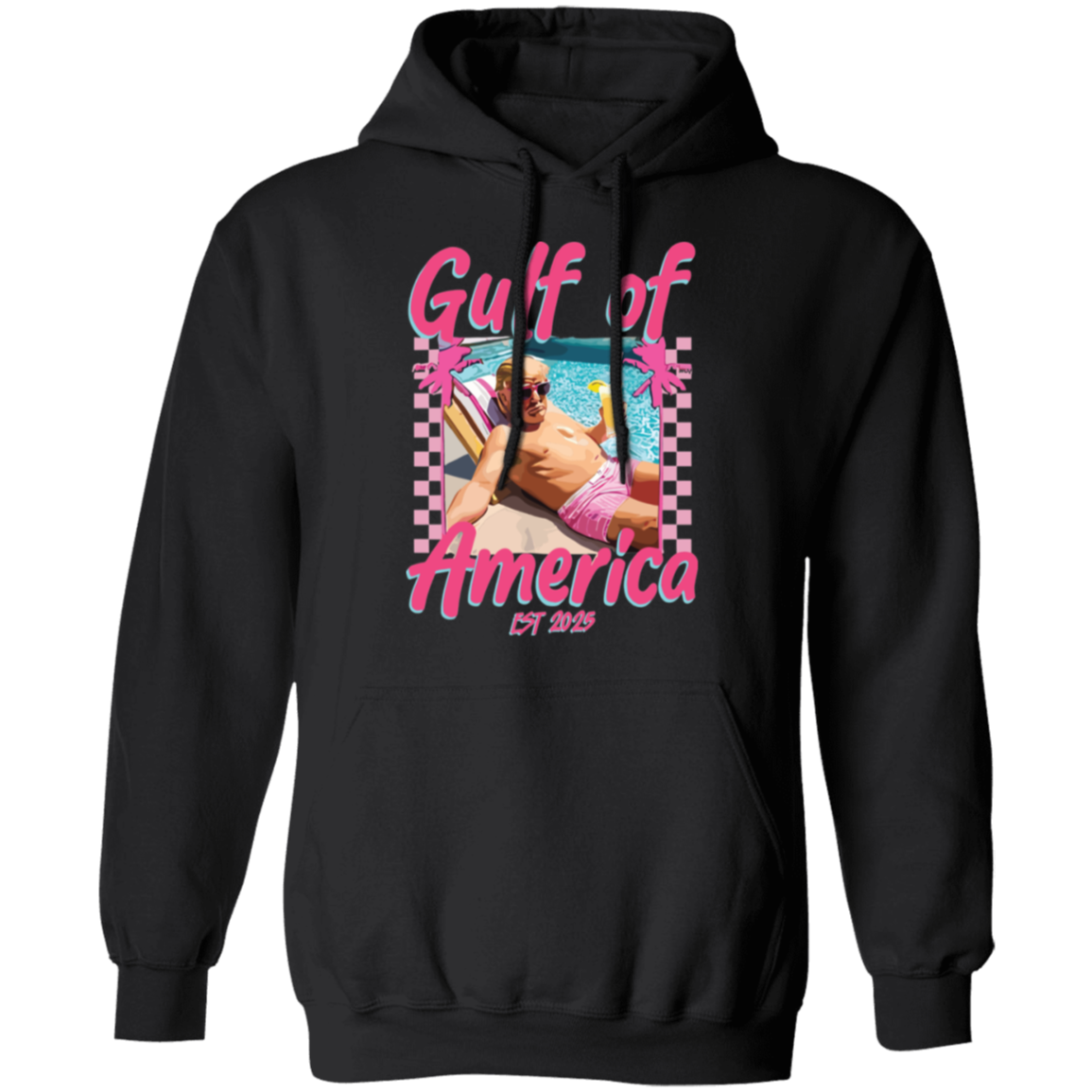 Gulf of America Trump Funny Hoodie