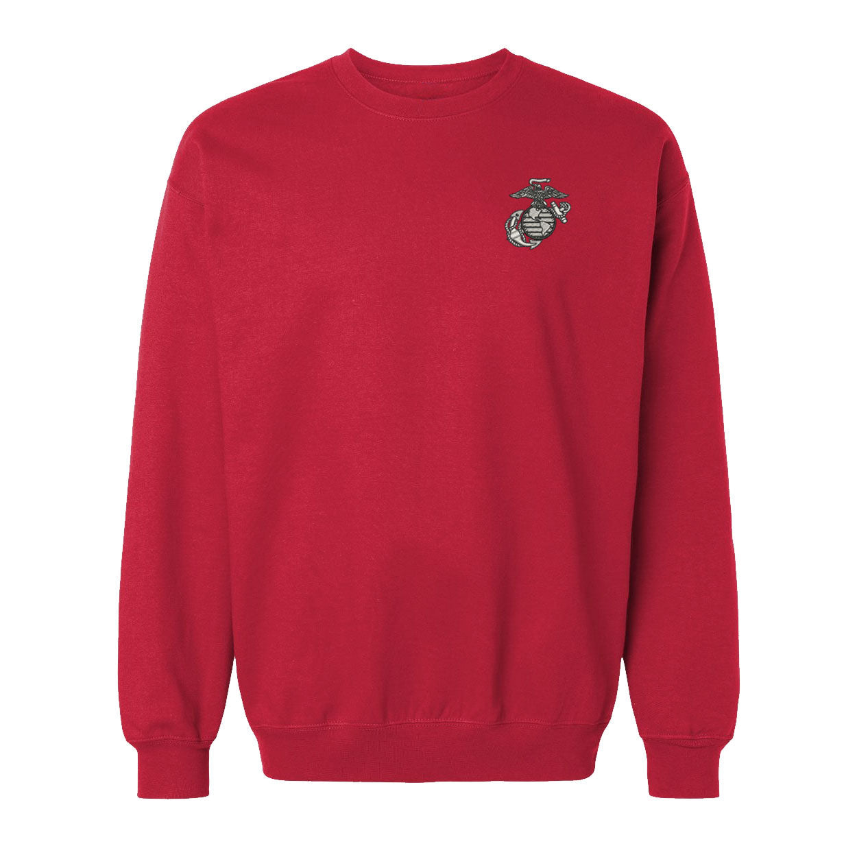 Classic Eagle Globe and Anchor Crewneck Sweatshirt