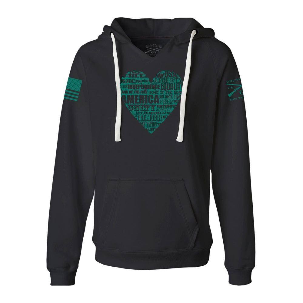 Women's American Poetry Hoodie
