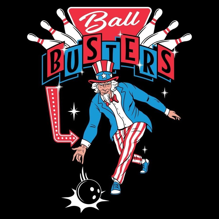 Ball Busters T-Shirt - Black