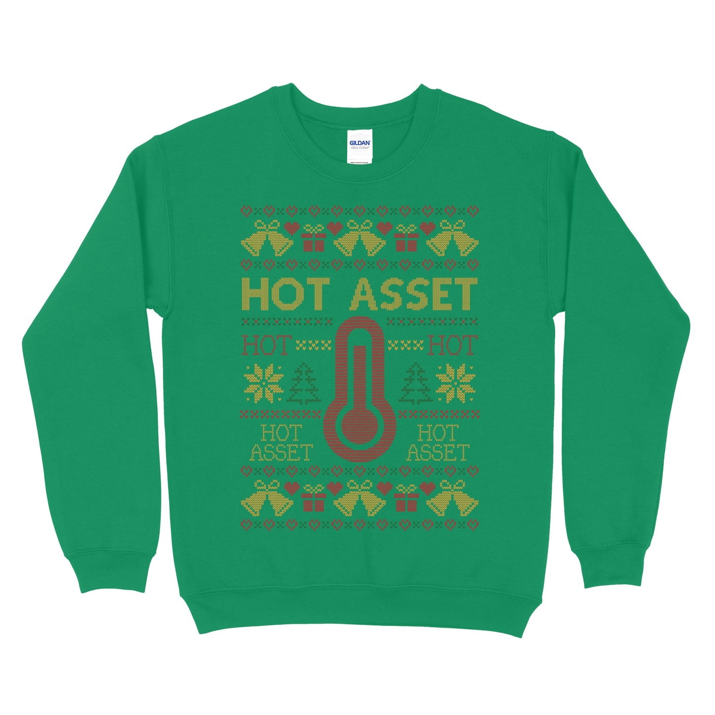 Hot Asset Ugly Christmas Sweatshirt