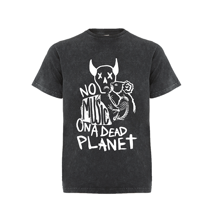 No Music On A Dead Planet / Koala Tee (Vintage Black)