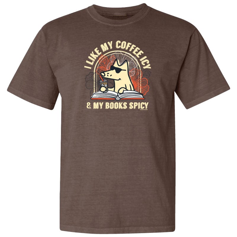 I Like My Coffee Icy And My Books Spicy - Classic Tee