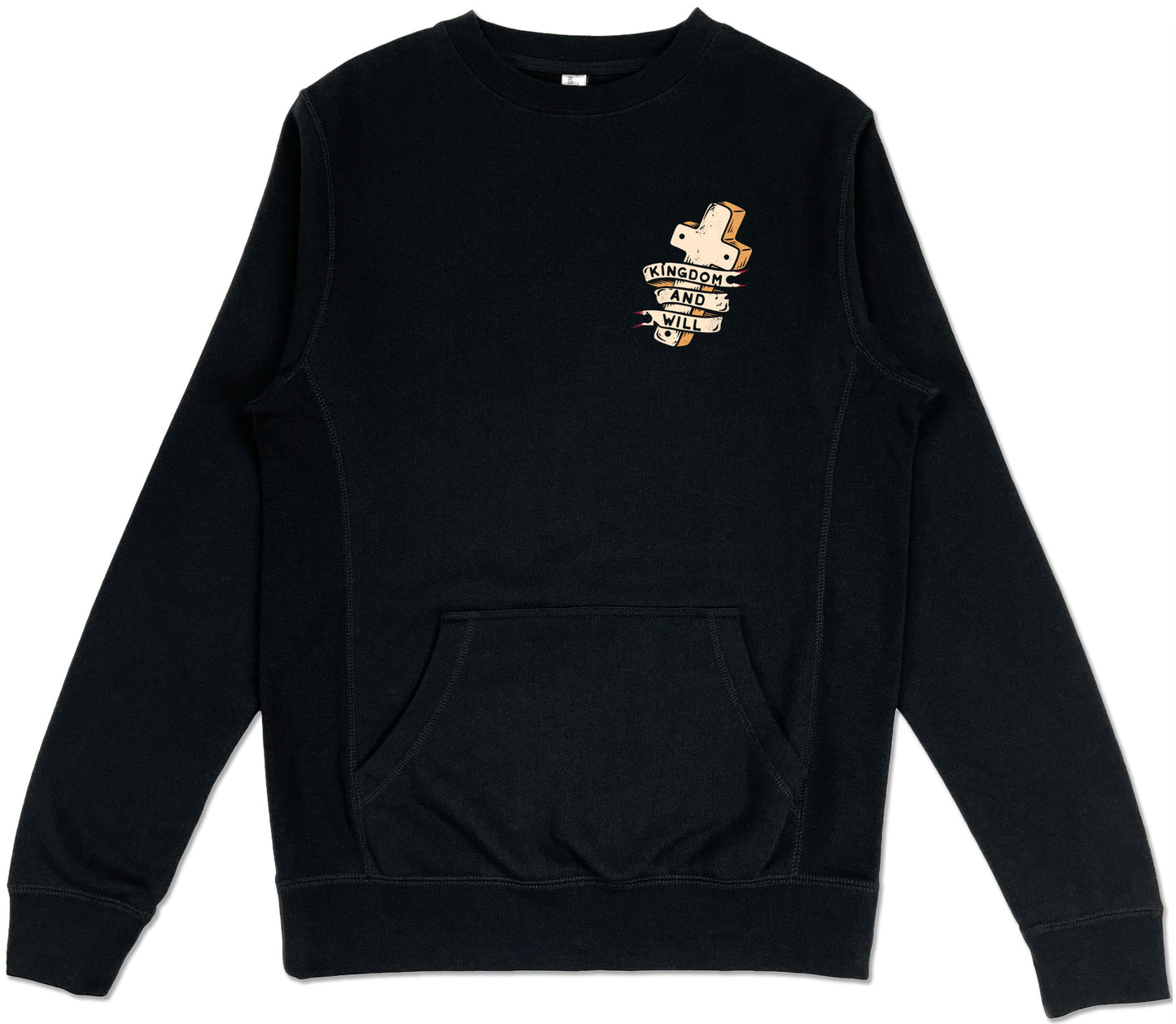 John 3:16 Pocket Sweatshirt (Black)