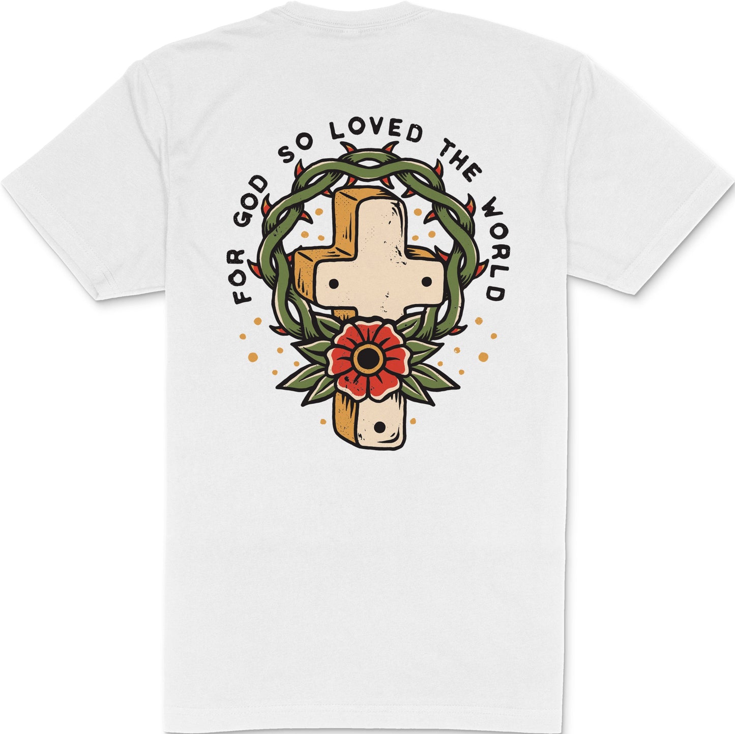 John 3:16 T-Shirt (White) B-stock