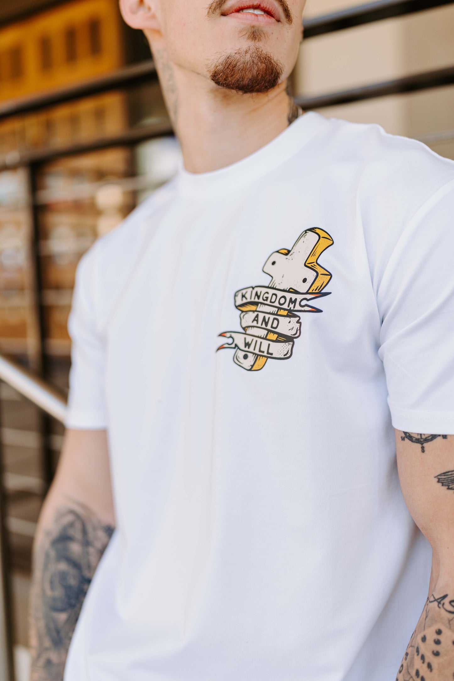 John 3:16 T-Shirt (White) B-stock