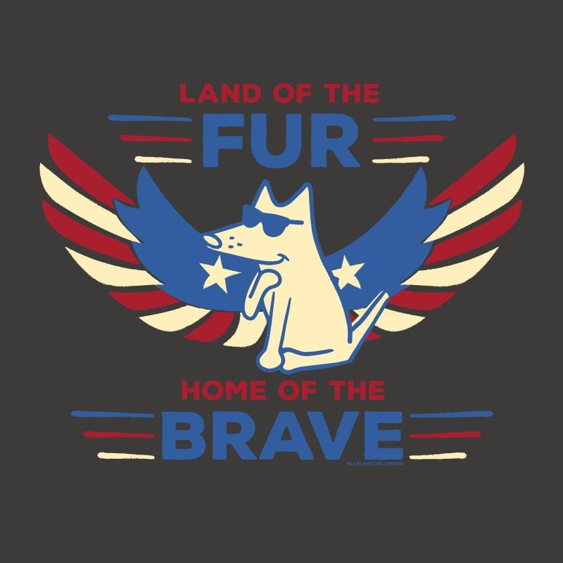 Land Of The Fur, Home Of The Brave - Classic Tee