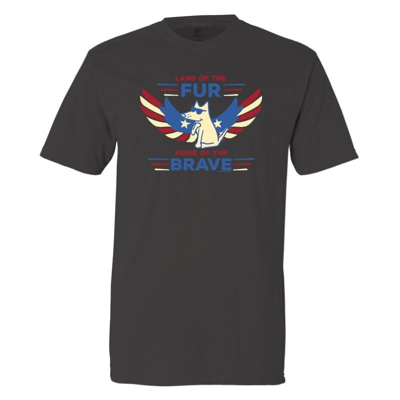 Land Of The Fur, Home Of The Brave - Classic Tee