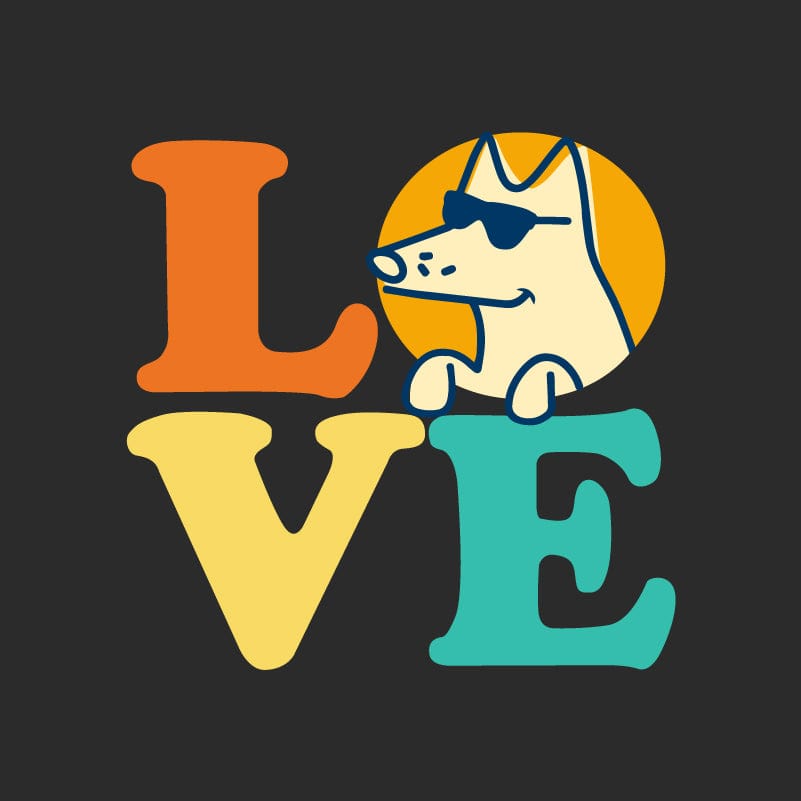 Dog Love (Teddy) - Classic Long-Sleeve T-Shirt