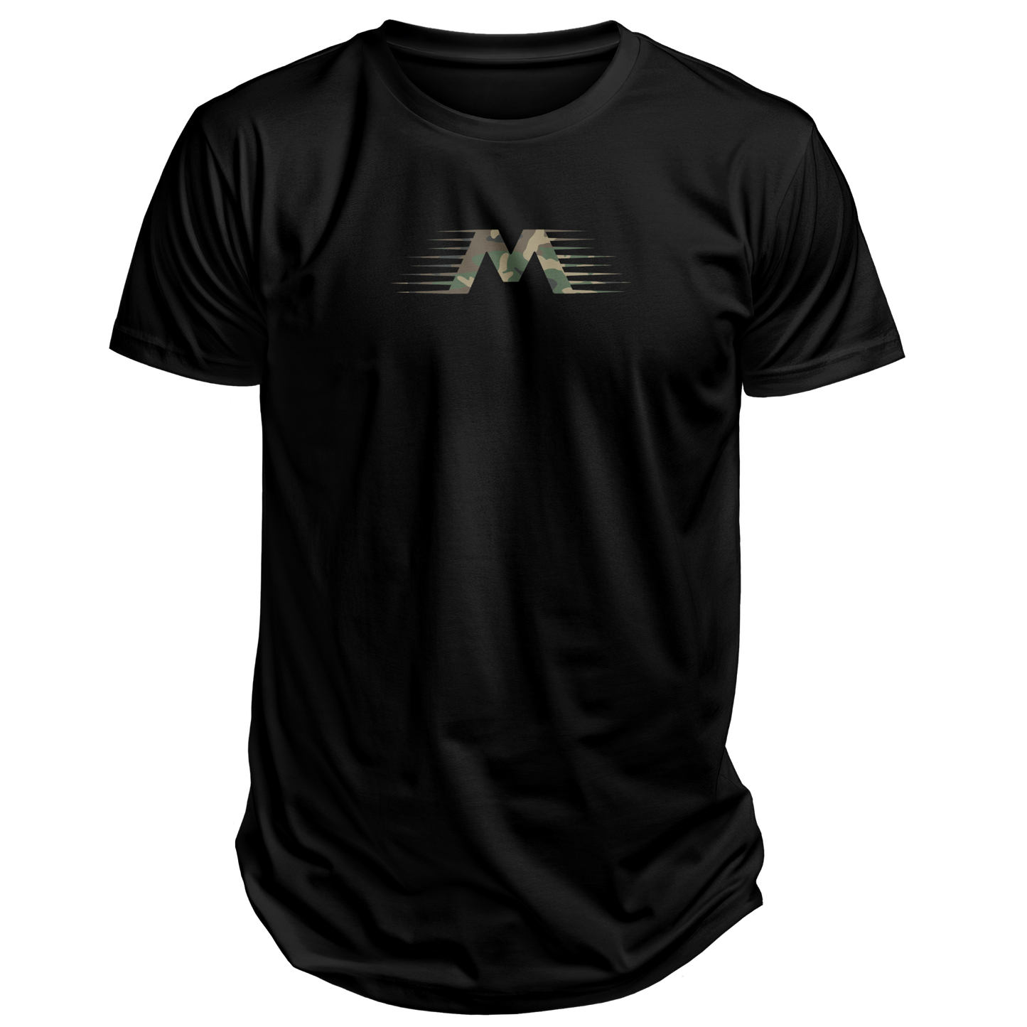Motion Camoflauge Black Shirt Gildan