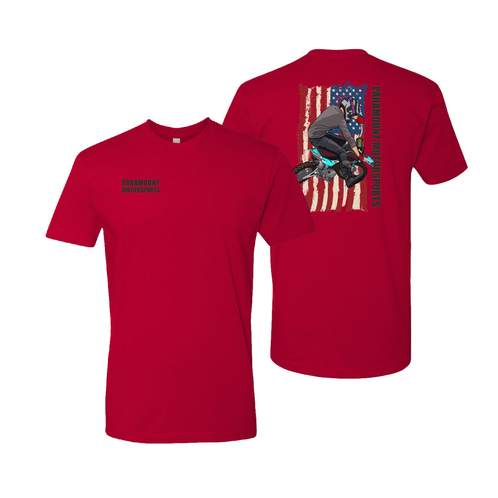 American Flag Right Turn T-Shirt