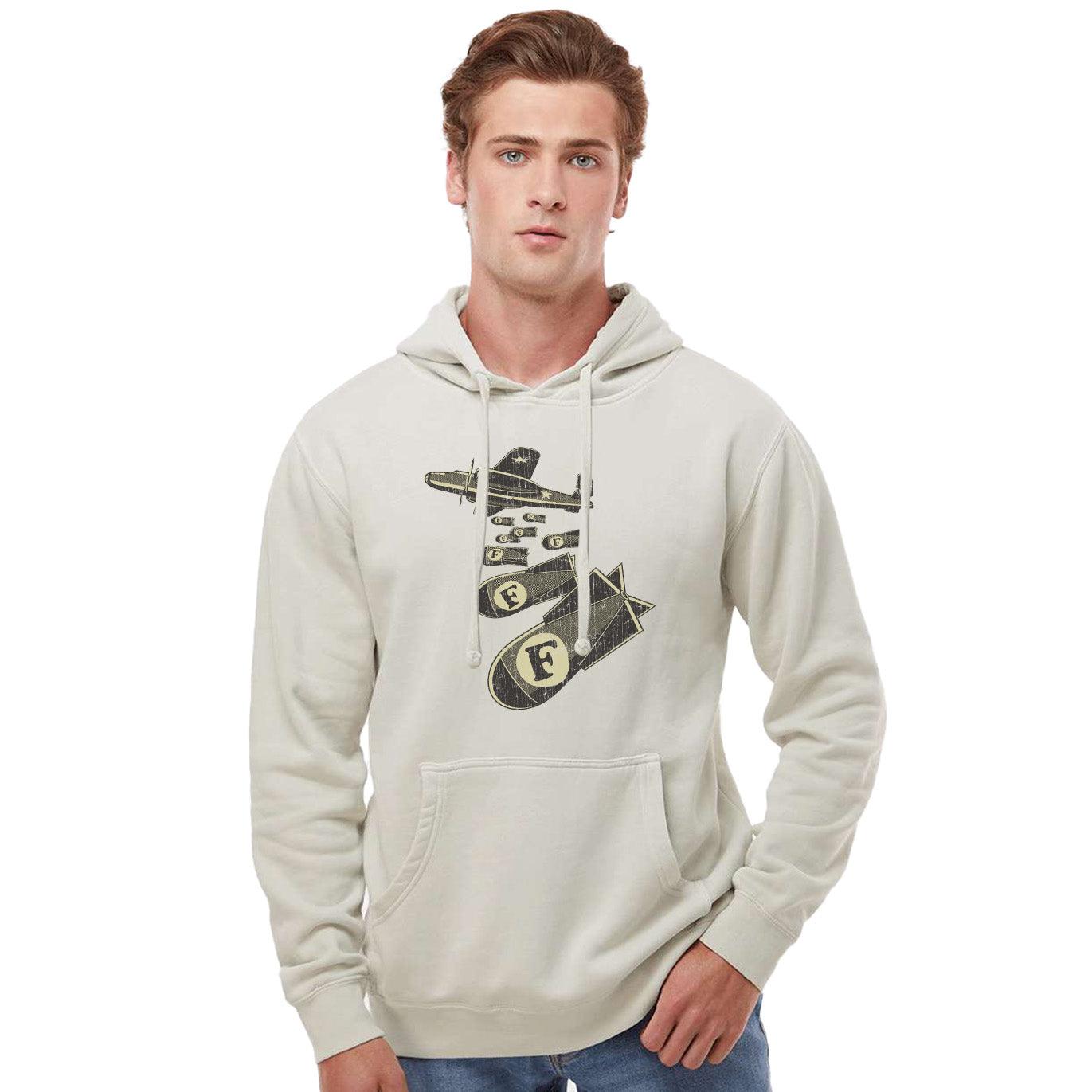 F Bombs Vintage Wash Pullover Hoodie