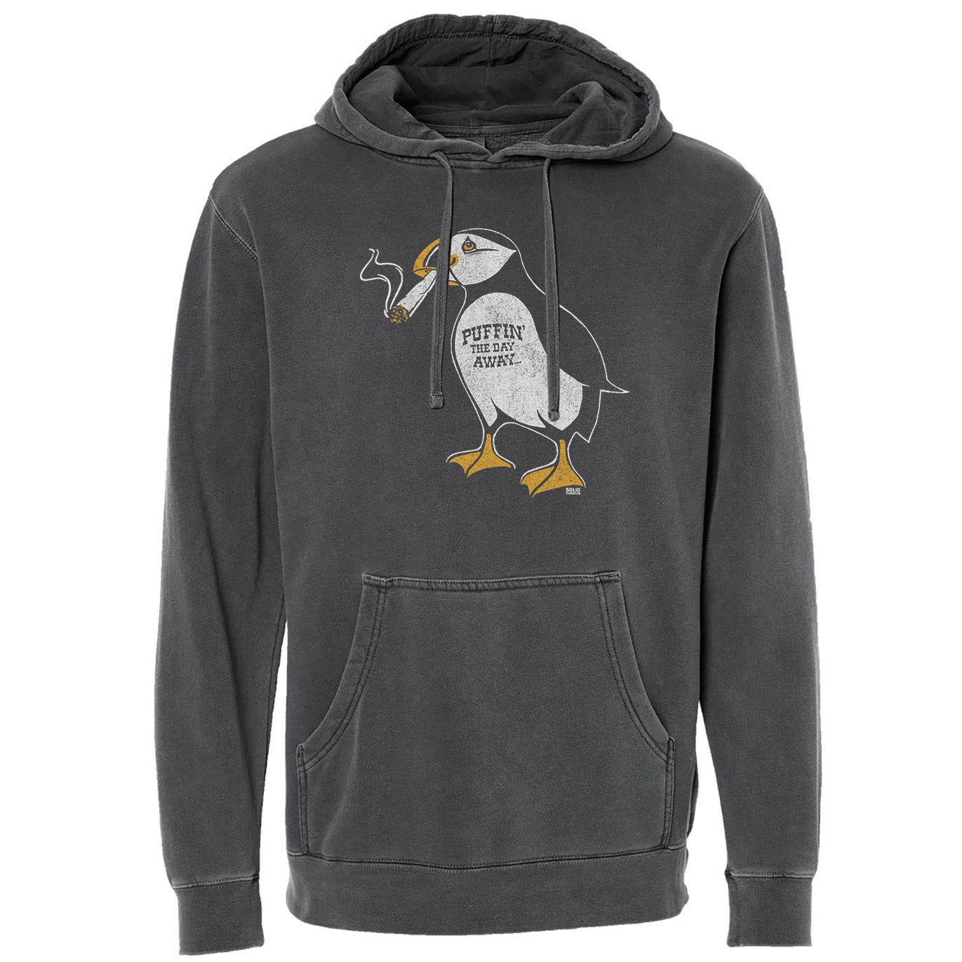 Puffin Away Vintage Wash Pullover Hoodie