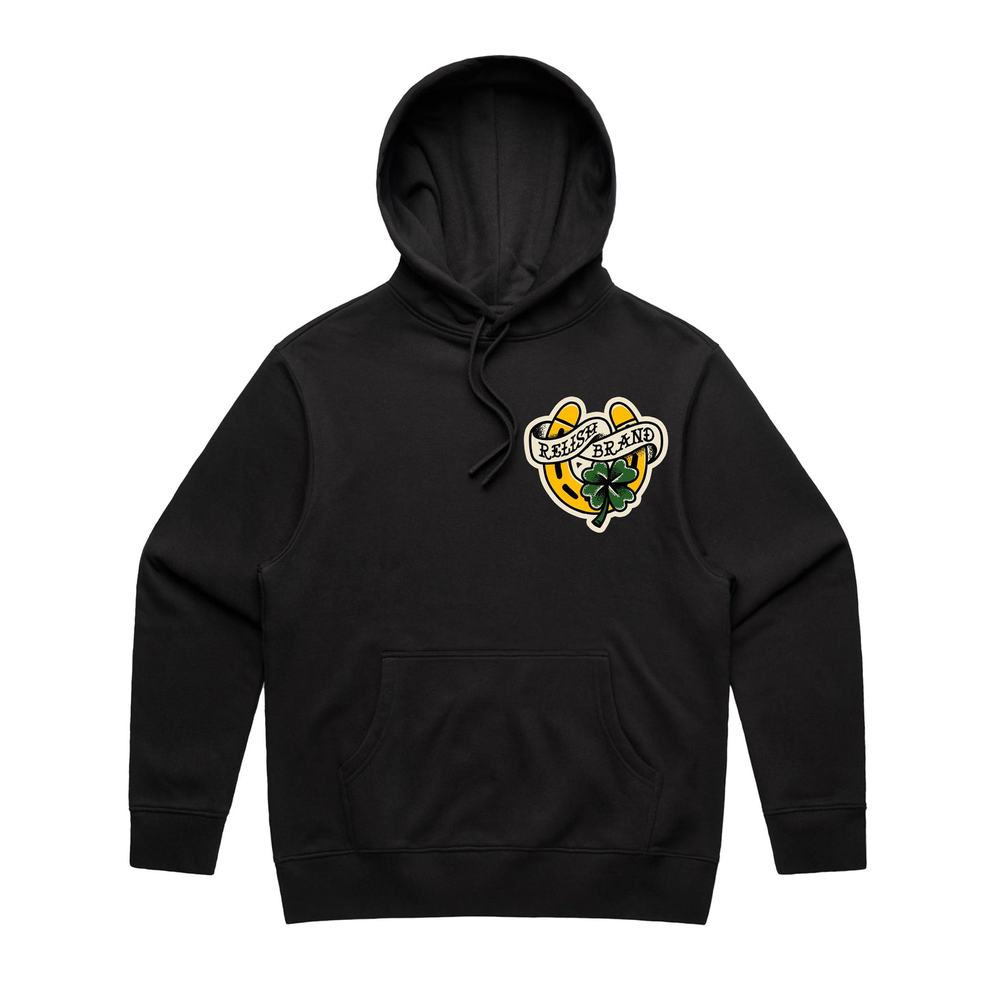 Chi-Irish 2025 Pullover Hoodie - Black