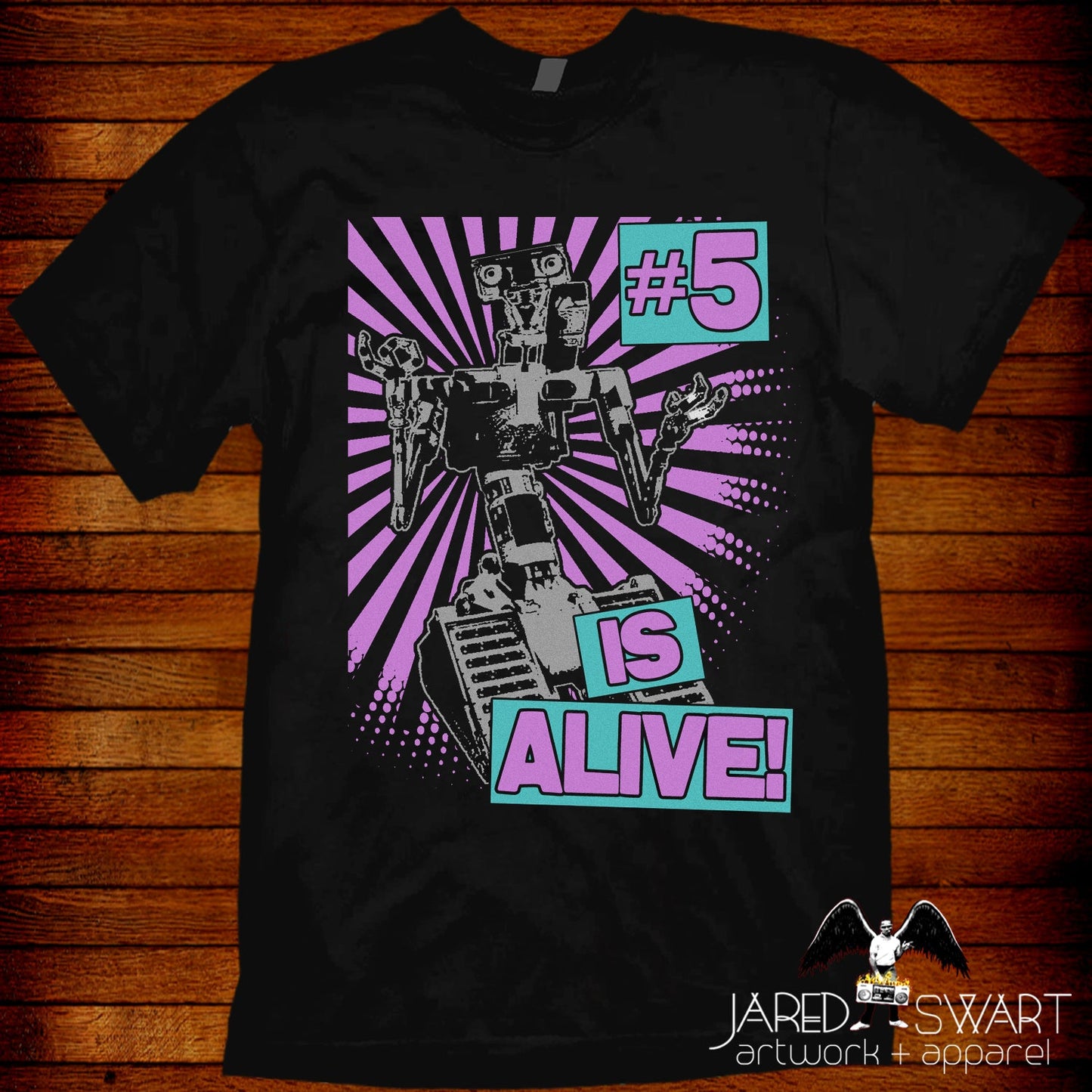 Short Circuit T-shirt #5 is Alive!