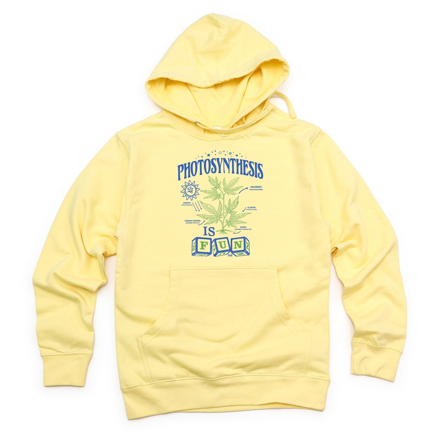 Unisex Photosynthesis is Fun Midweight Pullover Hoodie